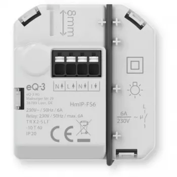Homematic IP įleidžiamas perjungimo aktuatorius 6A