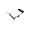 LogiLink PCI Express 3.0 x4 Dual M.2 NVMe SSD ir Dual SATA III hibridinė adapterio kortelė