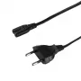 LogiLink maitinimo laidas Europlug CEE 7/16 į IEC C7, juodas, 7,5 m
