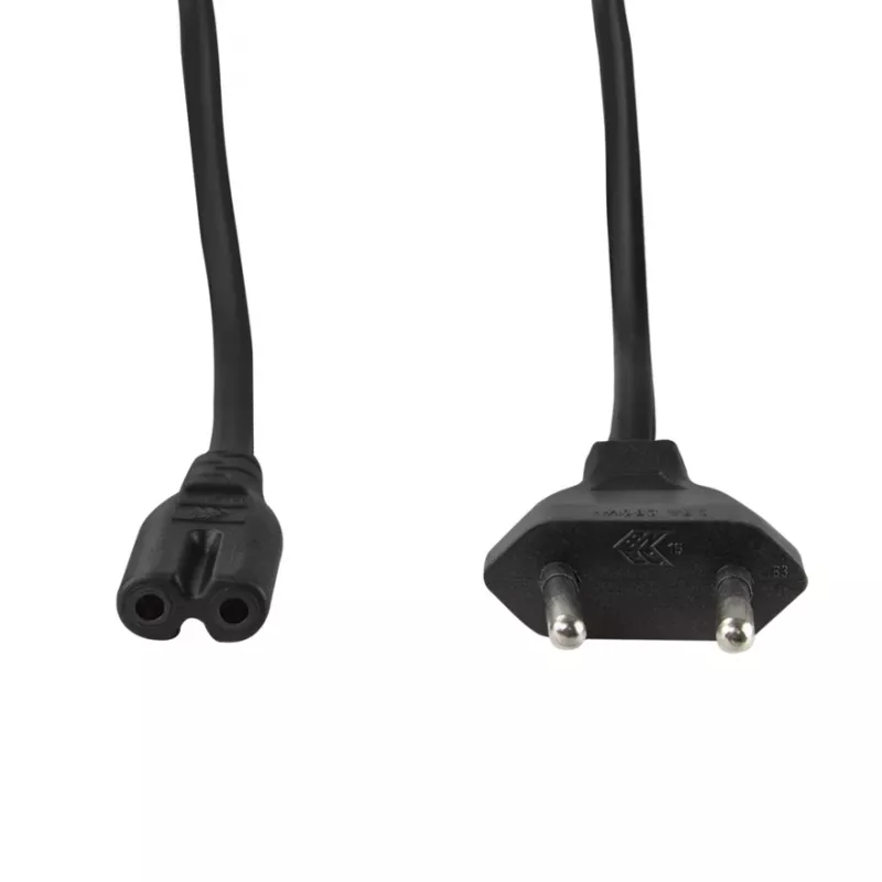 LogiLink maitinimo laidas Europlug CEE 7/16 į IEC C7, juodas, 7,5 m