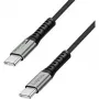 LogiLink USB 2.0 Type-C laidas 0,3 m 480Mbps 100W PD pintas su LED juodas