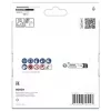 BOSCH POWERTOOLS PRO deimantinis pjovimo diskas X-LOCK MultiMaterial, Ø 125 mm (2 vnt., anga 22,23 mm)