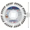 BOSCH POWERTOOLS PRO deimantinis pjovimo diskas X-LOCK MultiMaterial, Ø 125 mm (2 vnt., anga 22,23 mm)