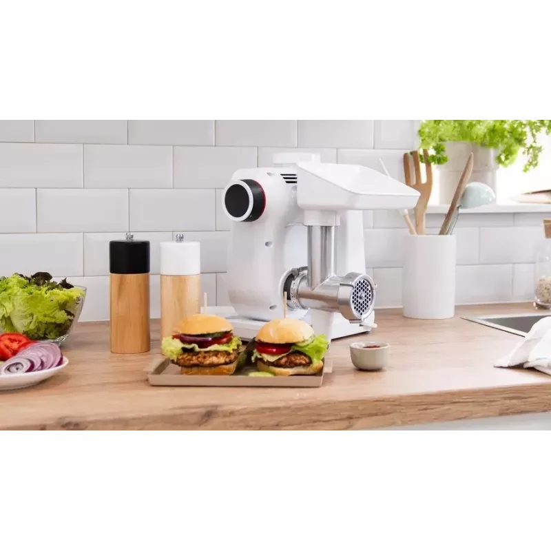 Bosch MUZS2FWW mėsmalės priedas MUM2/MUM5 virtuvės mašinoms - baltas