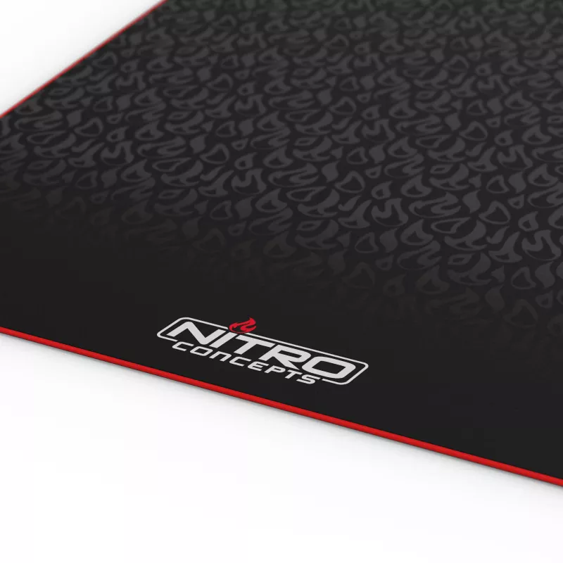 Nitro Concepts grindų kilimėlis sim lenktynių įrangai, 150 x 75 cm, neslystantis, juodas