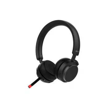 Snom A350D belaidė dviguba ausinė su Bluetooth adapteriu, juoda
