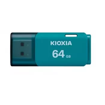 KIOXIA Hayabusa U202 64GB USB 2.0 atmintukas, akvamarino spalvos