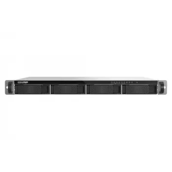 QNAP TS-H665U-RP 1U stelažinis NAS serveris - Intel Atom C5125 8 branduolių, 8GB DDR4 ECC, 6x SATA 6Gb/s + 2x 2,5 inch SATA, 2x 2,5GbE, dvigubas redundantinis maitinimas
