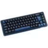 Ducky OK-M 65 mechaninė žaidimų klaviatūra, 65% išdėstymas, karštai keičiami KTT linijiniai jungikliai, per klavišą RGB, ISO, PBT dvigubo liejimo klavišai, laidinė USB-C, juoda