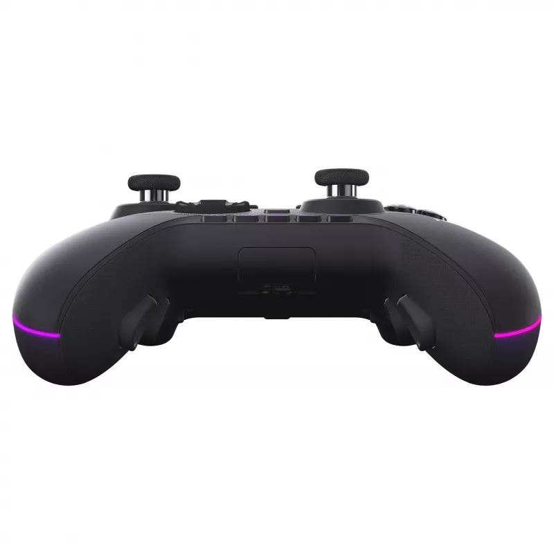 ASUS ROG Raikiri II Pro PC žaidimų valdiklis - Triple-Mode (USB-C, 2.4GHz RF, Bluetooth 5.0), OLED ekranas, 4 programuojami mentės, ESS DAC, juodas