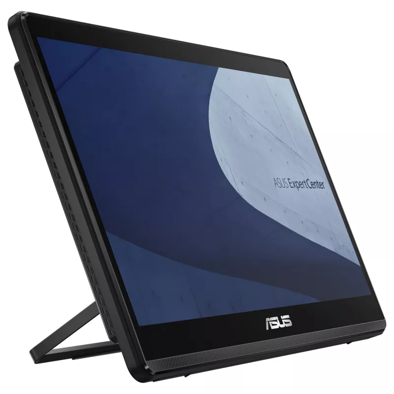 ASUS ExpertCenter E1 E1600WKAT-BMR185M 15,6 colio All-in-One kompiuteris su liečiamuoju ekranu, Intel Celeron N4500, 8GB RAM, 128GB SSD, be OS, juodas