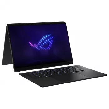 ASUS ROG Zephyrus Duo GX651AR-SR042W žaidimų nešiojamas kompiuteris, 16 colių 3K OLED jutiklinis 120Hz, Intel Core Ultra 9 386H, 32GB LPDDR5x, 2TB SSD, GeForce RTX 5070 Ti 12GB, Windows 11 Home, vokiška QWERTZ klaviatūra