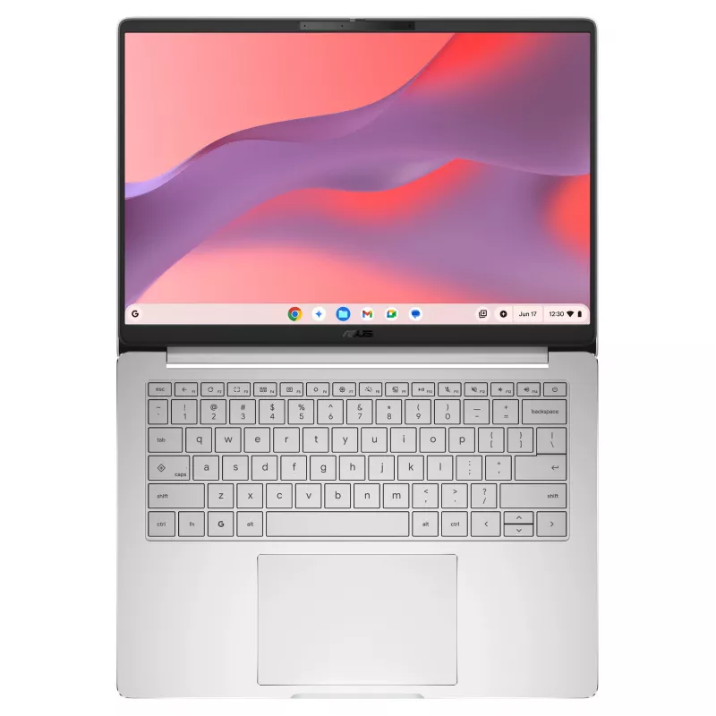 ASUS Chromebook CM14 CM1406CM4A-LY0050 14 colių FHD MediaTek Kompanio 520 8GB RAM 128GB eMMC ChromeOS tamsiai pilkas