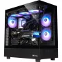 Thermaltake FTW V270 žaidimų kompiuteris (Intel Core i7-15700K, RTX 5070 Ti, 32GB DDR5, 2TB NVMe, Windows 11 Home, juodos spalvos)