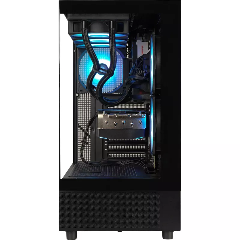 Thermaltake FTW V270 žaidimų kompiuteris (Intel Core i7-15700K, RTX 5070 Ti, 32GB DDR5, 2TB NVMe, Windows 11 Home, juodos spalvos)