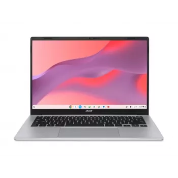 Acer Chromebook 314 CBO314-2H-87Q3 14 colių Full HD Chromebook - MediaTek MT8183, 4GB RAM, 64GB eMMC, Chrome OS, sidabrinis - vokiška klaviatūra