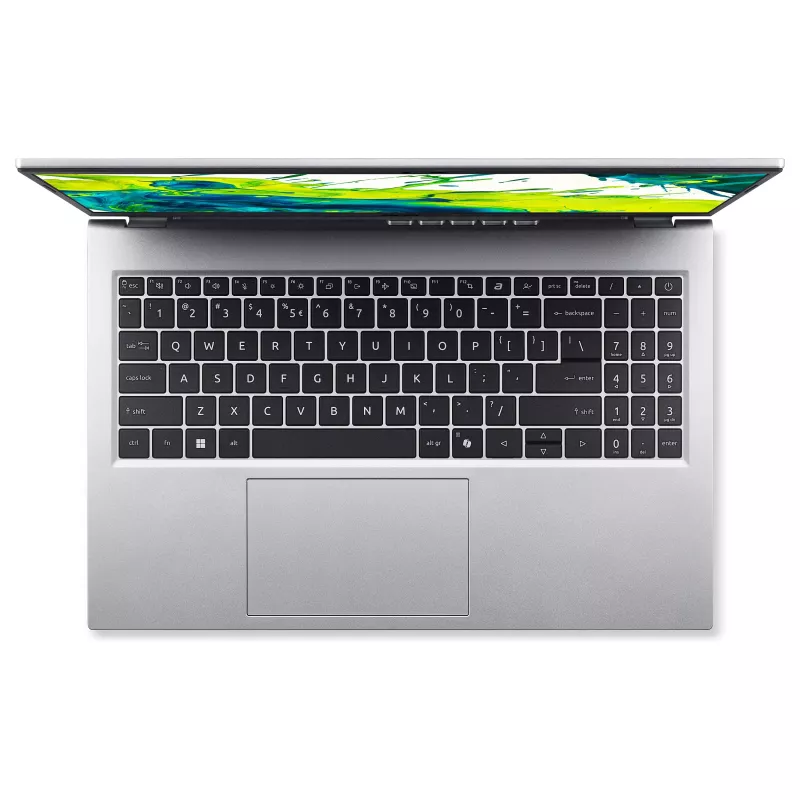 Acer Aspire Go 15 AG15-72P-532W 15,6 colio Full HD IPS nešiojamas kompiuteris - Intel Core 5 120U, 16GB RAM, 512GB SSD, Windows 11 Home, juodos spalvos
