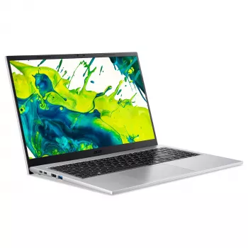Acer Aspire Go 15 AG15-72P-74S0 Intel Core 7 150U 16GB RAM 512GB SSD 15,6 colio Full HD IPS nešiojamas kompiuteris, sidabrinis