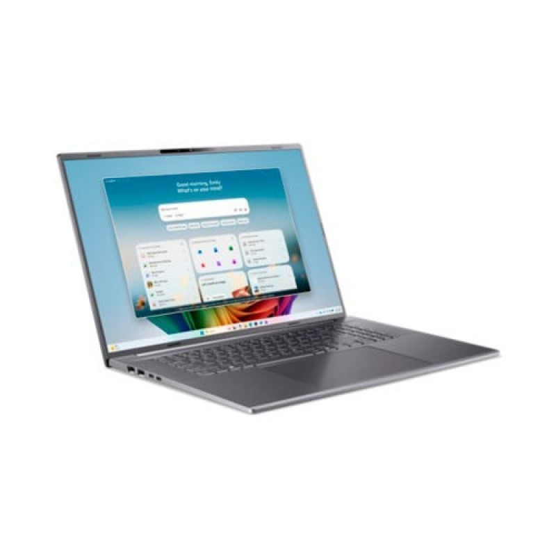Acer Aspire 18 A18-I71M-57Q6 18 colių Full HD IPS nešiojamas kompiuteris - Intel Core Ultra 5 325, 16GB RAM, 512GB SSD, Windows 11 Home, sidabrinis