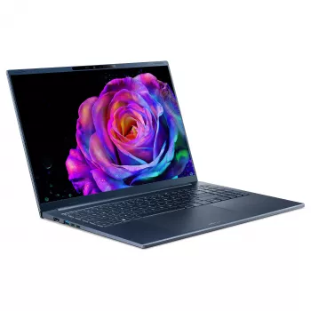 Acer Swift Go 16 AI SFG16-A71-R6NG Copilot+ PC nešiojamas kompiuteris, 16 colių WUXGA OLED, AMD Ryzen AI 7 445, 16GB LPDDR5x, 512GB SSD, Windows 11 Home