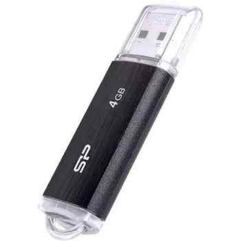 Silicon Power Ultima U02 4GB USB 2.0 atmintukas juodos spalvos