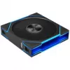 Lian Li UNI FAN TL FLEX Wireless ARGB Reverse Blade 120mm ventiliatorių rinkinys (3 vnt.) su valdikliu, juodos spalvos