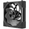 Lian Li UNI FAN TL FLEX Wireless ARGB Reverse Blade 120mm ventiliatorių rinkinys (3 vnt.) su valdikliu, juodos spalvos