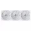 Lian Li UNI FAN TL FLEX Wireless ARGB Reverse Blade 120mm ventiliatoriaus 3 vnt. komplektas su valdikliu - balta