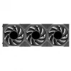 Lian Li UNI FAN TL LCD FLEX Wireless 120 mm ARGB LCD ventiliatorius - juodas, 3 vnt. komplektas su valdikliu