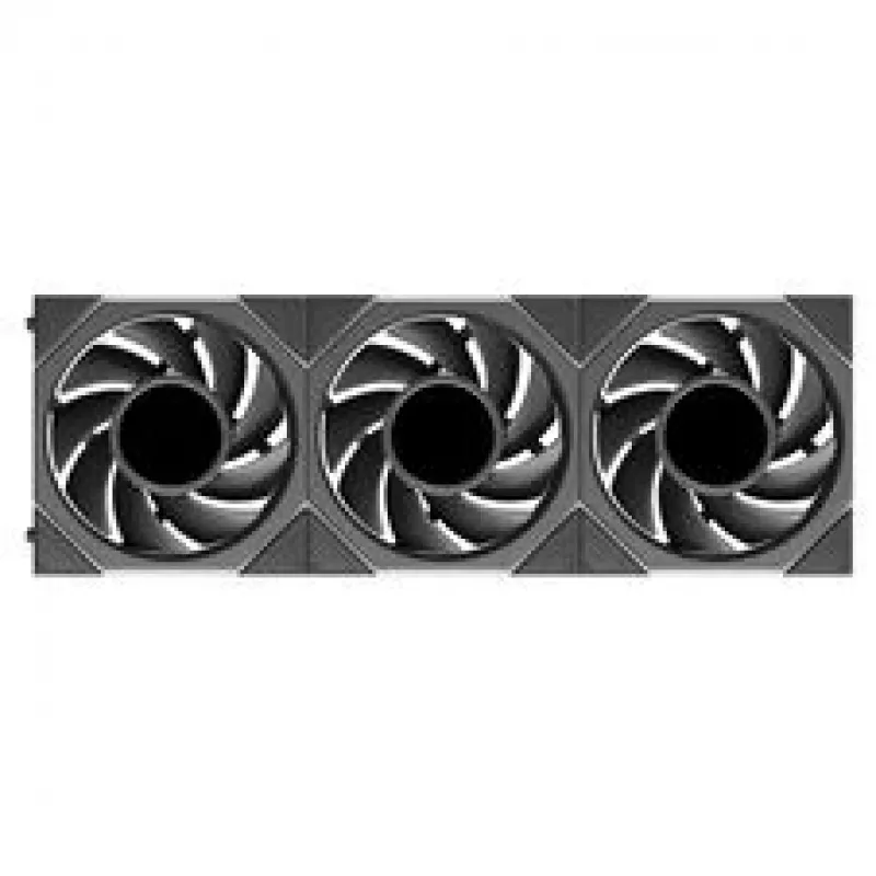 Lian Li UNI FAN TL LCD FLEX Wireless 120 mm ARGB LCD ventiliatorius - juodas, 3 vnt. komplektas su valdikliu