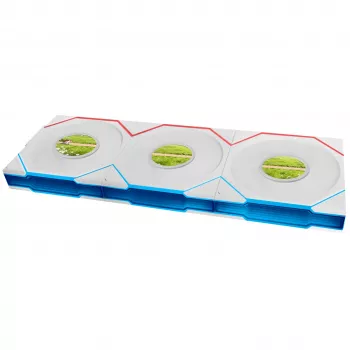 Lian Li UNI FAN TL120 LCD FLEX Wireless ARGB 120mm PWM ventiliatorius 3 vnt. balti
