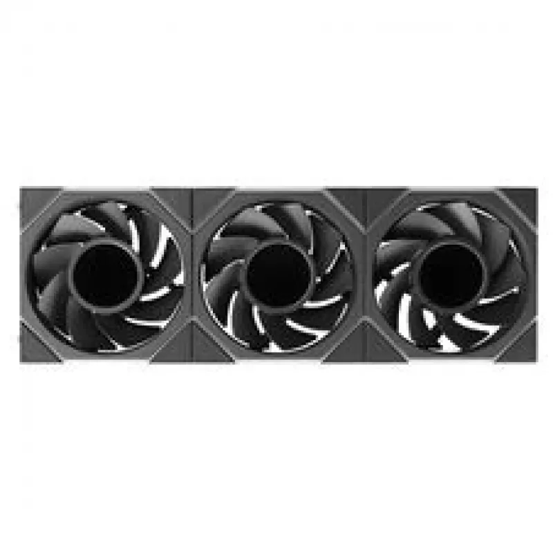 Lian Li UNI FAN TL LCD FLEX Wireless ARGB Reverse Blade 120 mm ventiliatorius 3 vnt. su valdikliu, juodas
