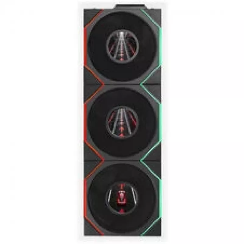 Lian Li UNI FAN TL LCD FLEX Wireless ARGB Reverse Blade 120 mm ventiliatorius 3 vnt. su valdikliu, juodas