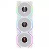 Lian Li UNI FAN TL120 LCD FLEX Wireless ARGB Reverse 3 rinkinys, baltas, 120 mm korpuso ventiliatorius