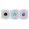Lian Li UNI FAN TL120 LCD FLEX Wireless ARGB Reverse 3 rinkinys, baltas, 120 mm korpuso ventiliatorius