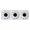 Lian Li UNI FAN TL120 LCD FLEX Wireless ARGB Reverse 3 rinkinys, baltas, 120 mm korpuso ventiliatorius