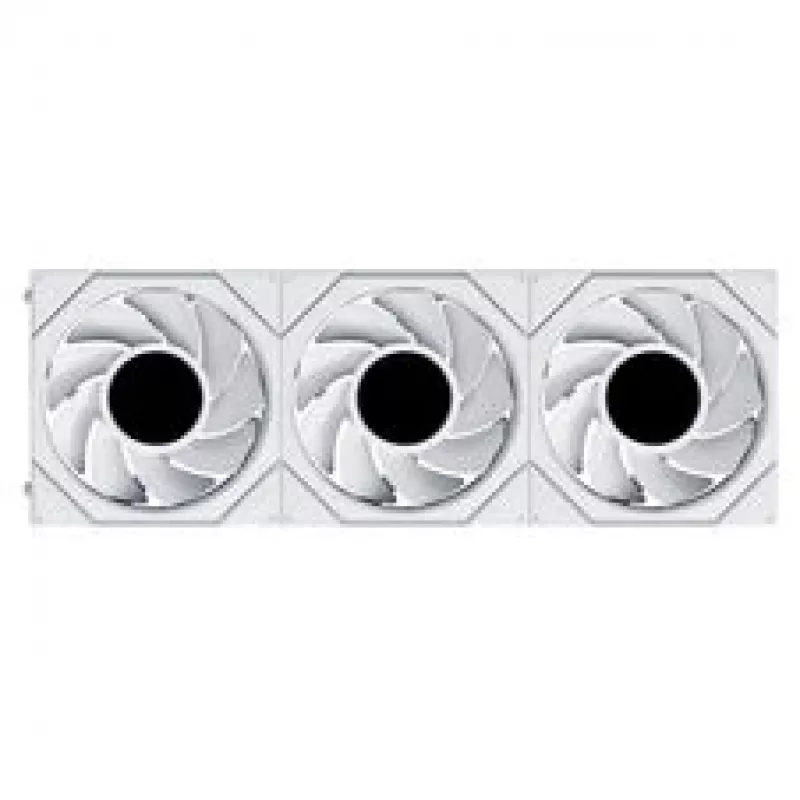 Lian Li UNI FAN TL120 LCD FLEX Wireless ARGB Reverse 3 rinkinys, baltas, 120 mm korpuso ventiliatorius