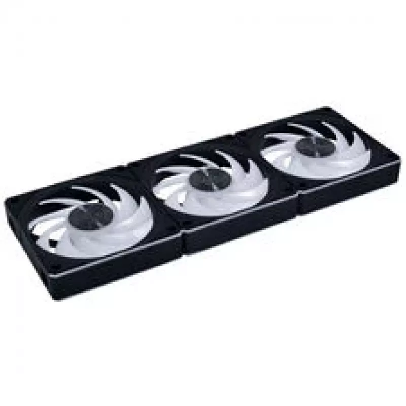 Lian Li UNI FAN CL FLEX Wireless PWM ARGB 120mm korpuso ventiliatorius, juodas, 3 vnt. komplektas su valdikliu