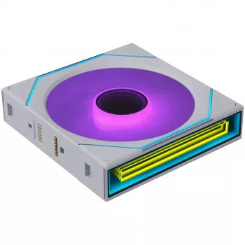 Lian Li UNI FAN SL-INF 120 FLEX belaidis ARGB baltas korpuso ventiliatorius