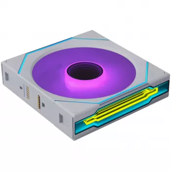 Lian Li UNI FAN SL-INF 120 FLEX belaidis ARGB baltas korpuso ventiliatorius