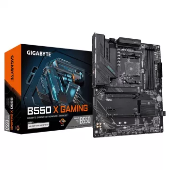 GIGABYTE B550 X Gaming AM4 ATX pagrindinė plokštė su DDR4, 2.5GbE, Wi-Fi 6, 2x M.2