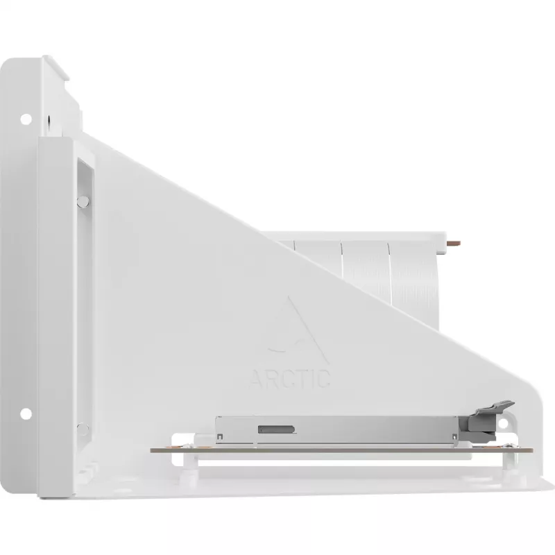 ARCTIC Accelero Vertikalus GPU Laikiklis Baltas 16 cm PCIe 4.0 x16 Riser Kabelis