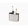 Joseph Joseph EasyStore Luxe didelis dantų šepetėlių stovas iš nerūdijančio plieno