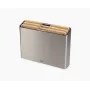 Joseph Joseph Folio Bamboo 3 dalių pjaustymo lentelių rinkinys su plonu stovu, anglies pilka