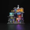 LUMIBRICKS Cyberpunk Neoncity Gamestack LED neon ženklas