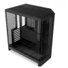 NZXT H6 2026 vidutinio bokšto oro srauto žaidimų korpusas juodas, grūdintas stiklas