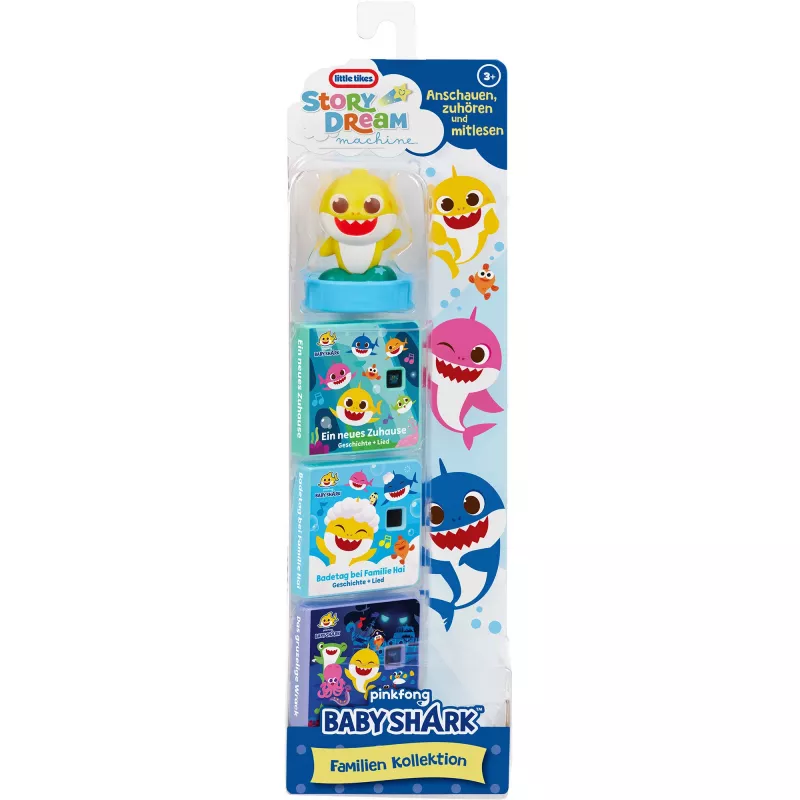 Little Tikes Story Dream Machine – Baby Shark Family rinkinys