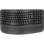 Logitech Ergo Series Wave Keys for Business belaidė ergonomiška klaviatūra, italų išdėstymas, Graphite