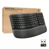 Logitech Ergo Series Wave Keys for Business belaidė ergonomiška klaviatūra, italų išdėstymas, Graphite