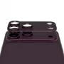 PanzerGlass Fender kameros objektyvo apsauga, skirta iPhone 15 Pro / 15 Pro Max - tamsiai vyšinine